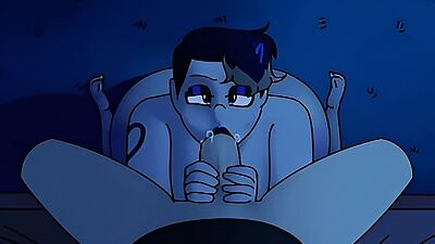 LockDown Dom part 19 - Blowjob from a Goth