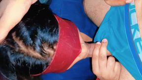 Desi sister in law inserted the dewar big penis inside her throat. Cumshot in mouth and indian bhabhi face fucking video
