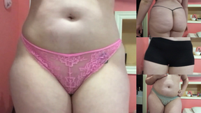 Panties: Trying a Bunch On
