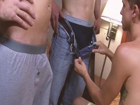 Gay Suckers Scene-1_twink Cherub Fucked by Two Colleagues in Threesome