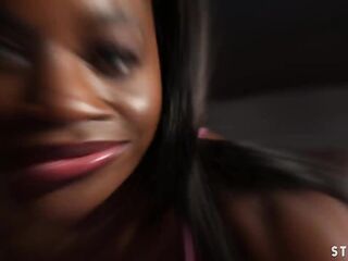 Nicole Kitt Dances and Rides Large White Weenie POV - StripPOV