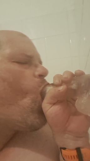 Attached Sucking and Blowing for the Slut