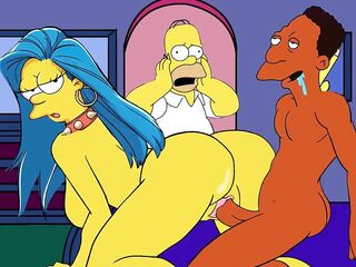 marge simpson folla rico