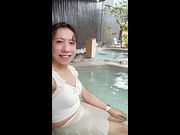 水着温泉行ってきたよ！