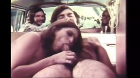 Hairy Pussy&#x270C; Hippies Hitchhike and Get Fucked at Home