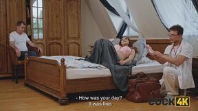 Pregnant Cuck Wife Gushing Doctor Creampie Hubby Watches Destroyed