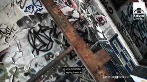 She Gets Boned in an Abandoned Railway Area!