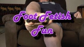Foot Fetish Fun ~ POV Mobile MOV