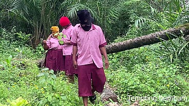 NAUGHTY AFRICAN STUDENT LEAVES SCHOOL TO HAVE FUCK FUN
