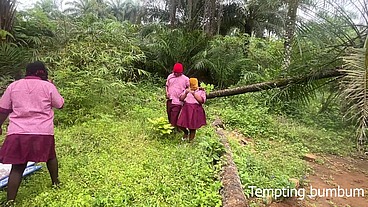NAUGHTY AFRICAN STUDENT LEAVES SCHOOL TO HAVE FUCK FUN