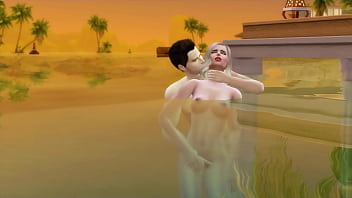 Sunset Love With Scarlet And Colin - 3d Hentai