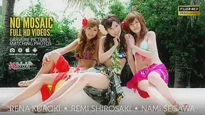 Rena Kuroki, Remi Shirosaki And Nami Segawa In Orgy - Avidolz