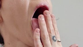 Long Tongue Hand Licking