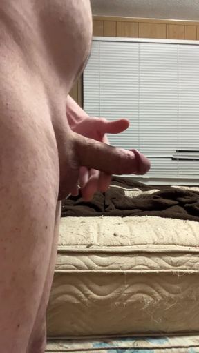 Cumshot from masturbating