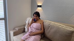 I have hard sex with my sexy neighbor while my husband's cuckold isn't