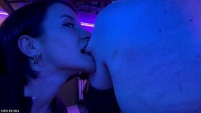 intimate and painful biting session with my submissive