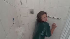 Wet and Soapy Shower Fun