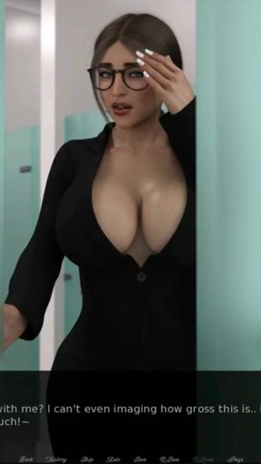 Key moment from &quot;Big Boob Office Secretary - kimmytoons&quot;