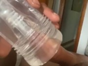 2 Big Dick Buds Use Fleshlight On Each Other And Both Shoot A Load