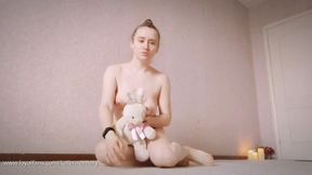 2 parts of a morning yoga session