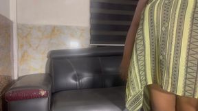 POV , BBW FUCK ON COUCH AND TAKES DOGGY ON BED