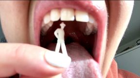 Chav Giantess at the Wake: Shrinking Curse & Humiliation