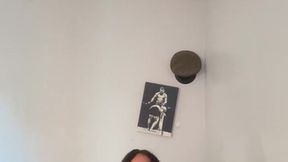Dark-haired mature woman enjoys thick shaft &mdash;  climaxing with a powerful squirt