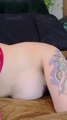 Big Titty Huge Ass Goth Slut Can Barley Take His Thick Cock!