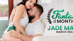 ”Jade Maris gets ready for a St. Patrick's party”