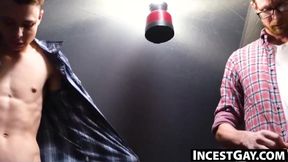 IncestGay.com - Austin Young enjoys a free rough ride on my erect dick