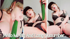 Hello Mr Big And Long Cucumber