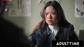 Asian Beauties Ling Septemberein - A Steamy Threesome Adventure With Alex Jones, Damon Dice And Lulu Chu