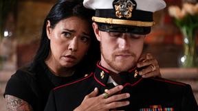 ”Family's Final Salute - Dana Vespoli, Oliver Flynn”
