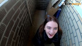 минет на балконе 20 этажа. красивый вид и много спермы)