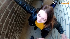 минет на балконе 20 этажа. красивый вид и много спермы)