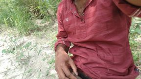 A Asian Boy in Forest Handjob Foking