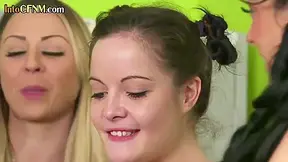 Cfnm Dom Babes And Milf Jerk Guy Cock In Group Session