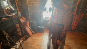 Part 1:- Domina Satana and her Sissy Andrew. Punishment's galore