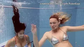 UnderwaterShow Video: Iva Brizgina and Paulinka