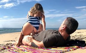 Until You Cum in My Ass We Will Continue! Outdoor Anal Creampie