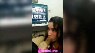 Gabbie Luna - Young chick doing a Nice Bj on