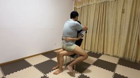 SK040_80kg rider lapsitting on sailor girl 50kg