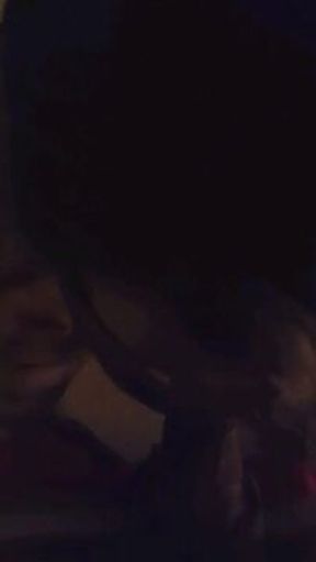 Deepthroat Ebony BBC Blowjob Ends with Cumshot