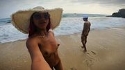 Vlog in Nudist beach of Colombia