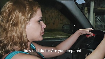 My favorite student offered me her pussy in exchange for discounts on her night driving lessons; I accepted, fucked her right there on the street, and came inside her. Vagninho and DutraSura