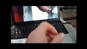Wanted a Nice Long Wank: Cum In My Mouth & Feel the Vibrator Buzzing Away!