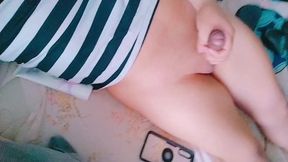 Jerking off my cock