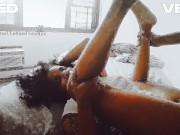 WINDOW CLEANERS CAUGHT SEX AT HOME APARTMENT EBONY COUPLE REAL REALITY