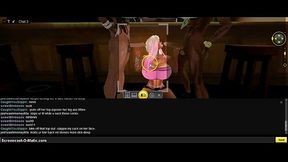 3D Anime Bimbo Gets Gangbanged And Crams Multiple Loads In Her Pussy