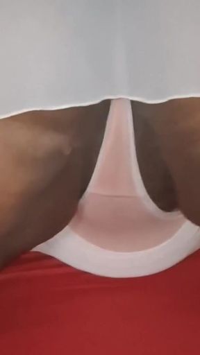 Evangelical stepdaughter studying the bible with the plug in her ass and sitting on the cock while the stepmother was&hellip;   Clip 1